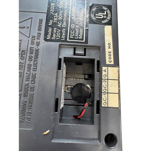 LLoyds FM/AM Electric Clock Radio - Picture 8 of 14